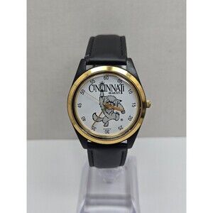 Vintage Nelsonic Cincinnati Bearcats NCAA Mascot Quartz Watch New Battery